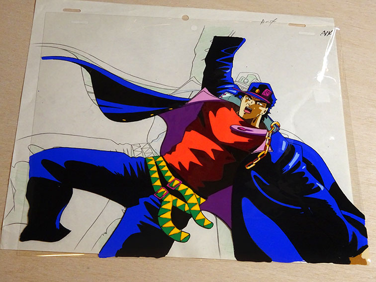 ジョジョの奇妙な冒険セル画「空条承太郎」 | Natsume Books