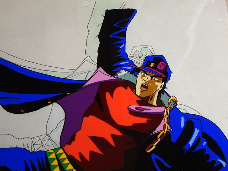 ジョジョの奇妙な冒険セル画「空条承太郎」 | Natsume Books