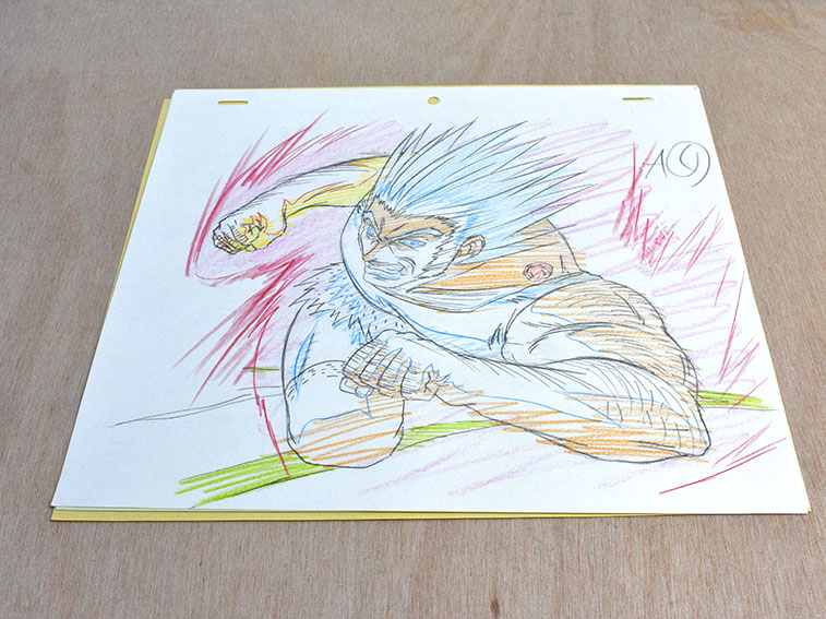 冨樫義博原作アニメ原画「ハンター×ハンター HUNTER×HUNTER