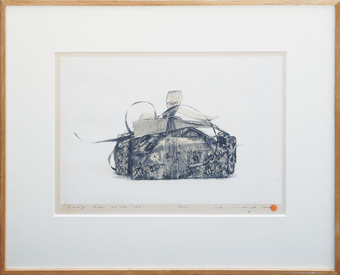 Tetsuya Noda / 野田哲也版画額「日記 1982年12月25日」 | Natsume Books