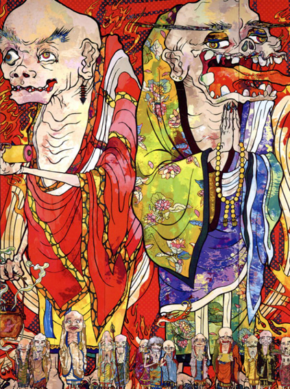 村上隆の五百羅漢図展 / 森美術館 | Natsume Books