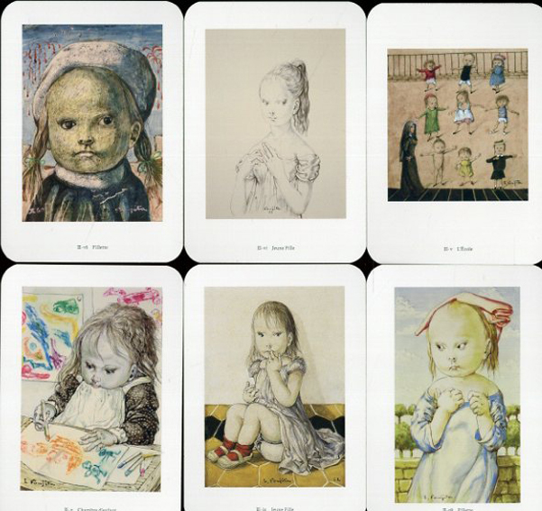 小さな藤田嗣治展 レオナール・フジタからの贈り物 カード全49枚揃