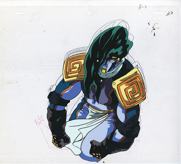 ジョジョの奇妙な冒険セル画「スタープラチナ」 | Natsume Books