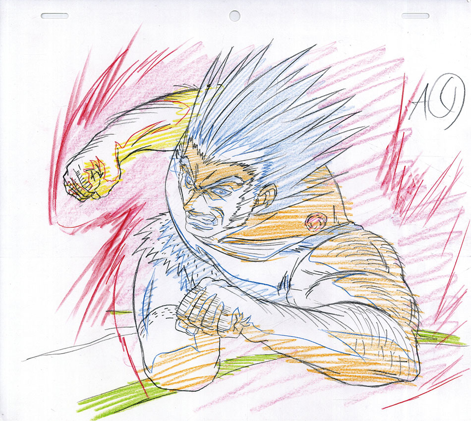 冨樫義博原作アニメ原画「ハンター×ハンター HUNTER×HUNTER