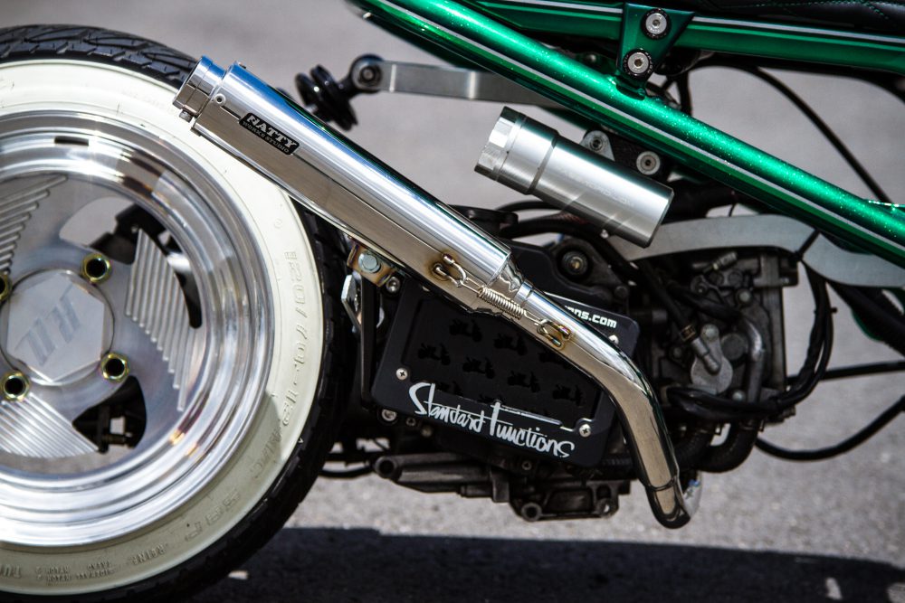 ズーマー / ruckus マフラー Nattyworks製スマートショット | Natty