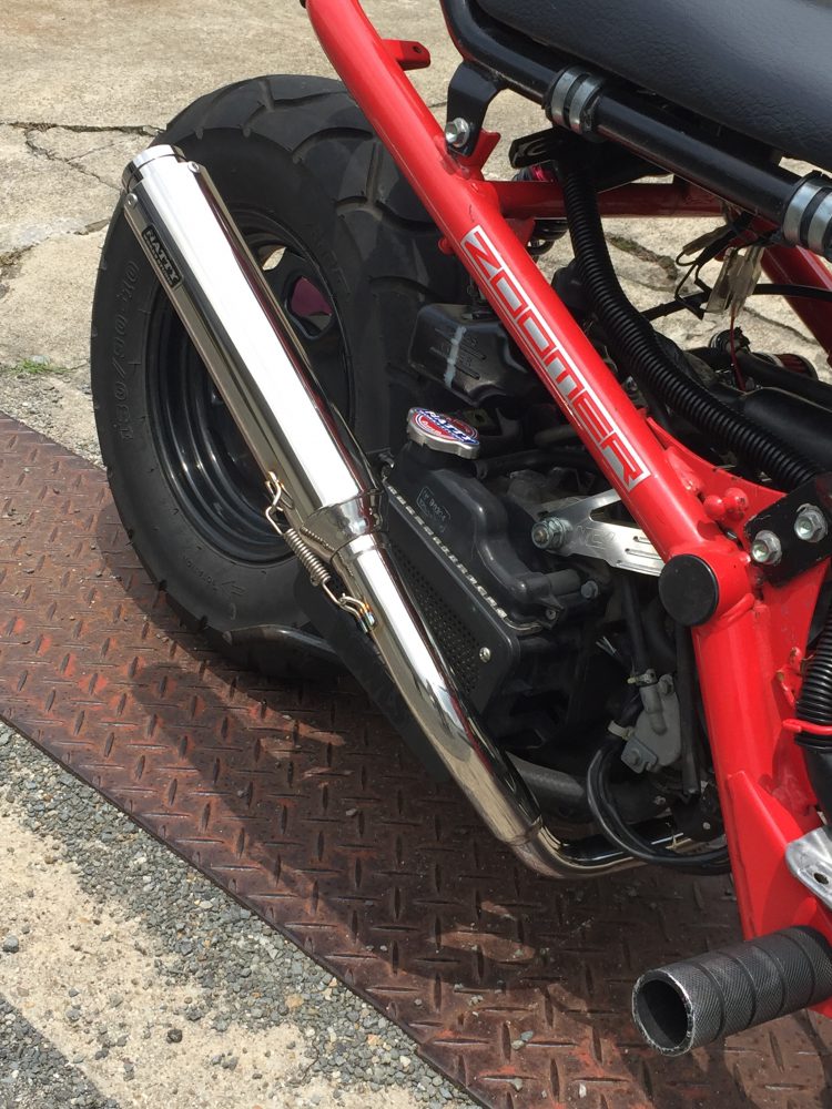 ズーマー / ruckus マフラー Nattyworks製スマートショット | Natty