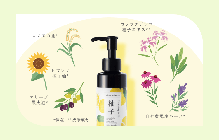 完売】チャントアチャーム クレンジングミルク ゆず: chantacharm