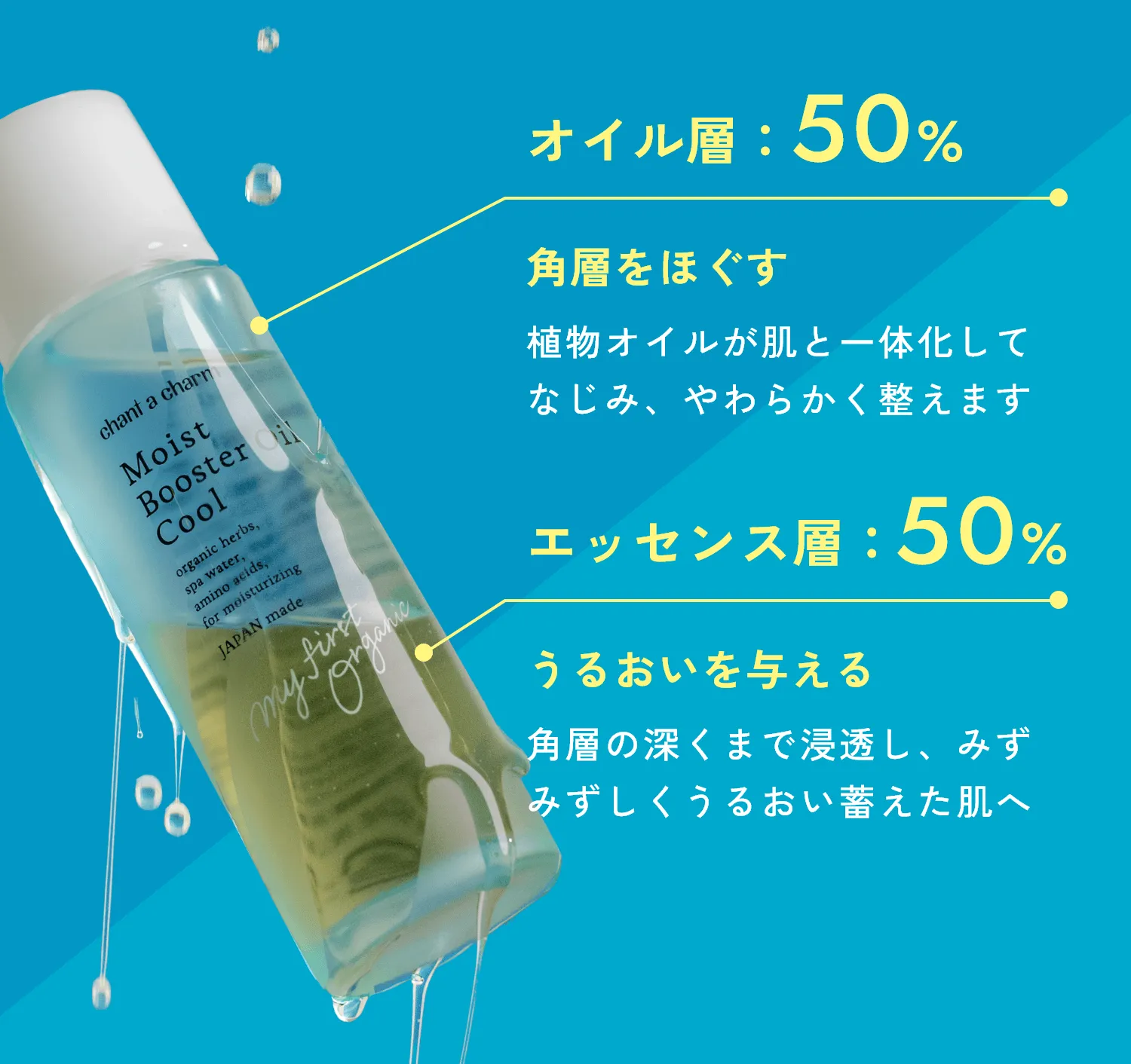 モイストブースターオイル クール | チャントアチャーム