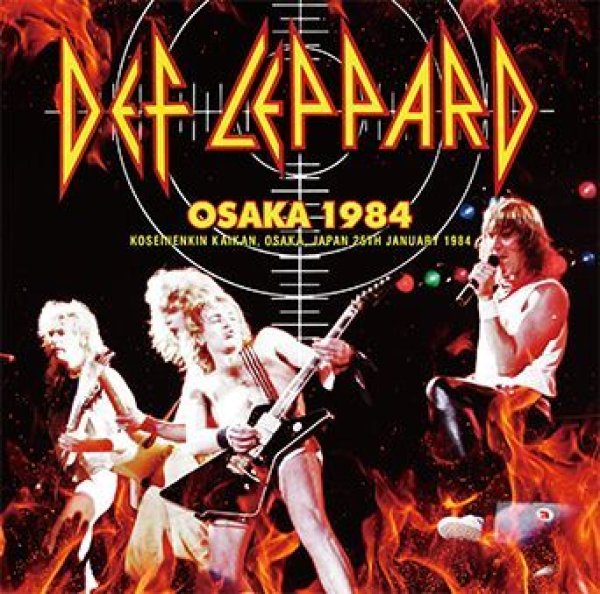 DEF LEPPARD - OSAKA 1984(2CD) - navy-blue