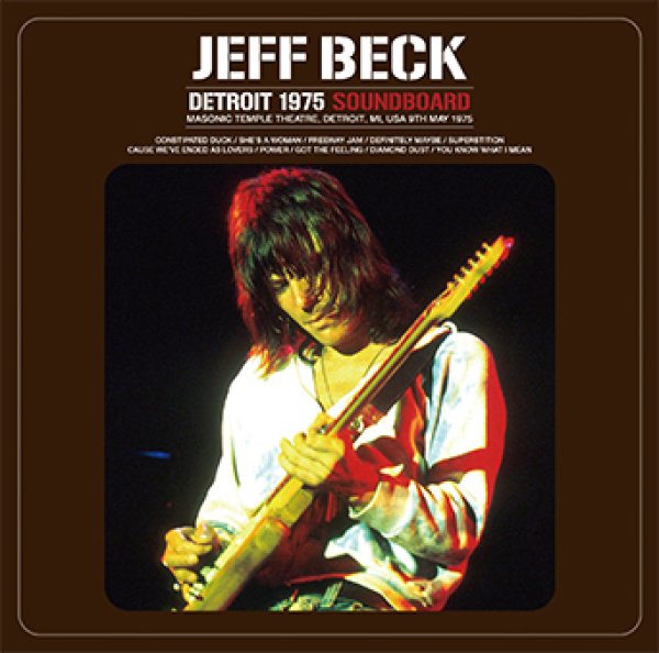 JEFF BECK - DETROIT 1975 SOUNDBOARD(1CD) - navy-blue