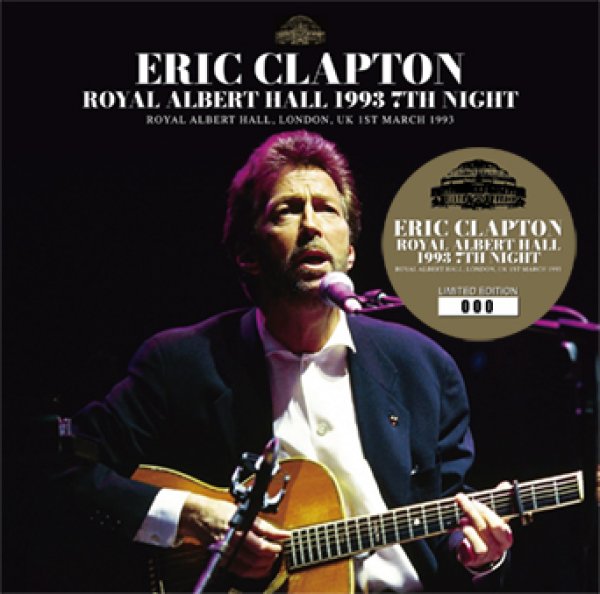 ERIC CLAPTON - ROYAL ALBERT HALL 1993 7TH NIGHT(2CD) - navy-blue