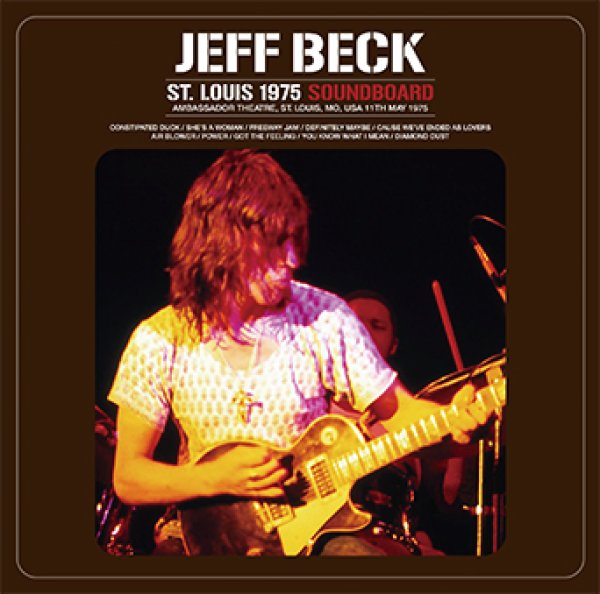 JEFF BECK - ST. LOUIS 1975 SOUNDBOARD(CD) - navy-blue