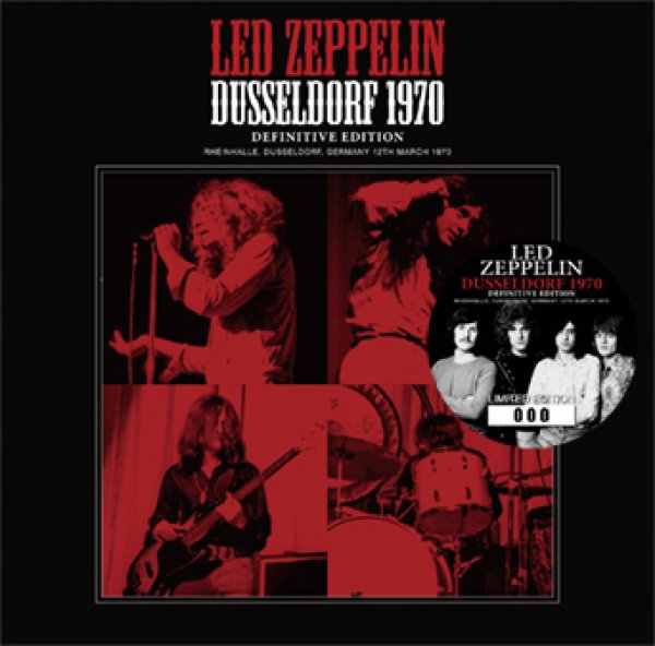 LED ZEPPELIN - DUSSELDORF 1970 DEFINITIVE EDITION(2CD) - navy-blue