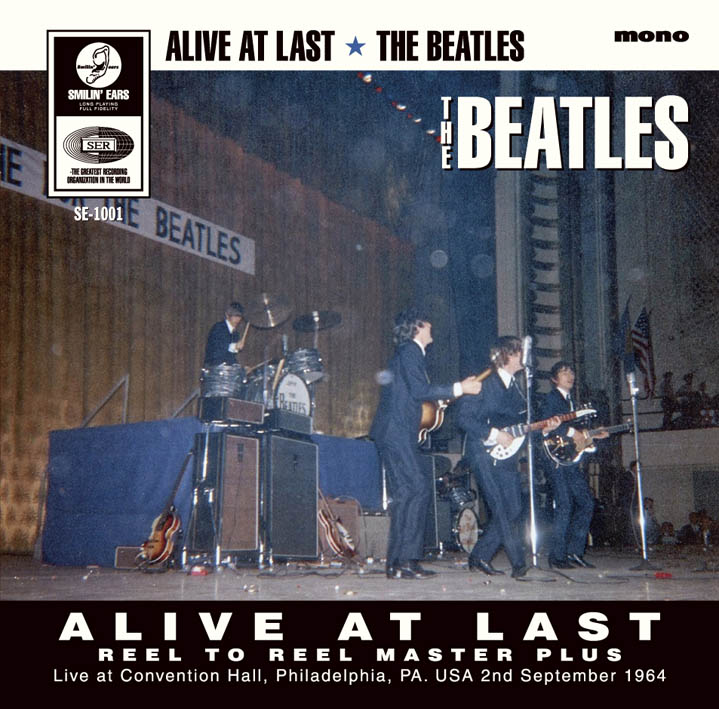 THE BEATLES - ALIVE AT LAST: REEL TO REEL MASTER PLUS(CD) - navy-blue