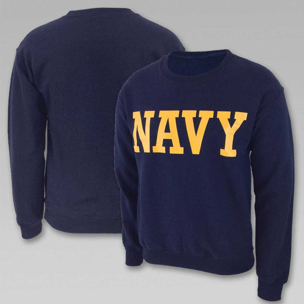 U.S. Navy Sweatshirts: Navy Core Crewneck in Navy – Navy Gear