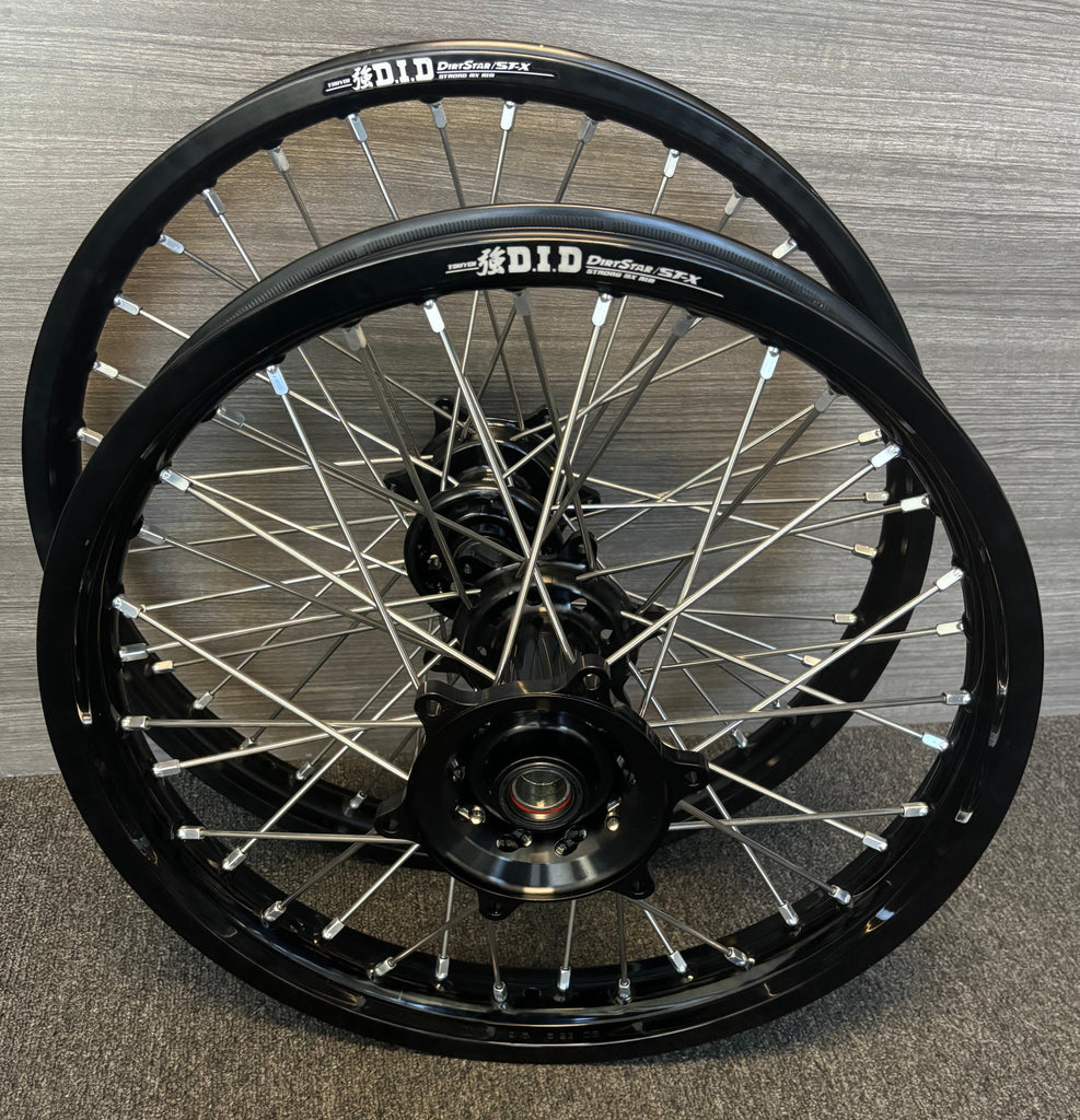 2014-2026 Yamaha YZ250F YZ450F Custom Wheel Set - Black/Black