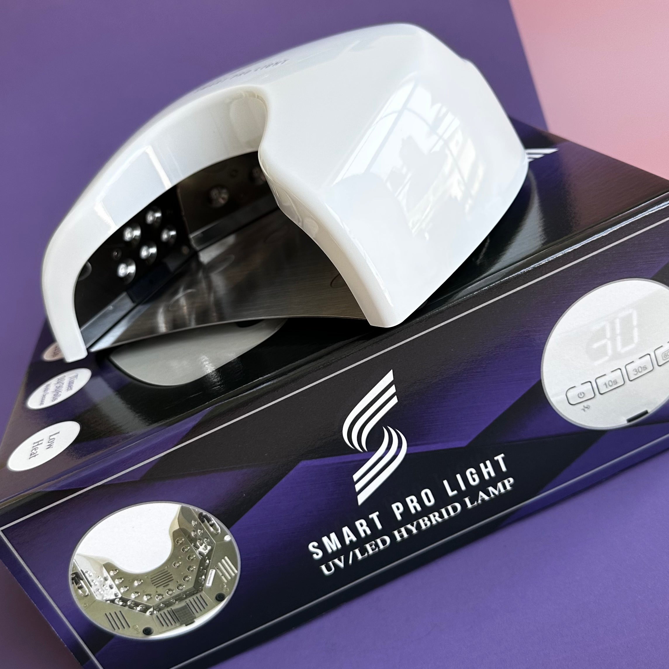 Hybrid UV LED Nail Lamp Smart Pro Light 36W