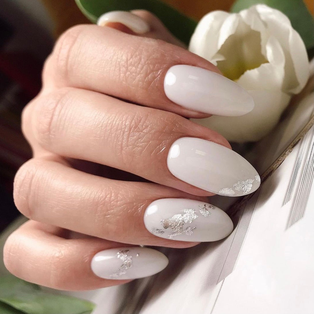 Akzentz Luxio Coy Gel Color | Milky White Gel Polish