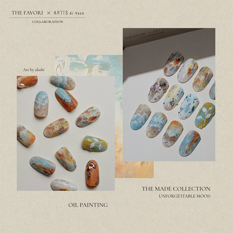 ARTiS di Voce ×THE FAVORI THE MADE GEL COLLABORATION | Nail Labo