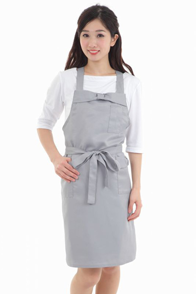 Nail garden TO-187 エプロン リボン グレー | Nail Labo Online Shop
