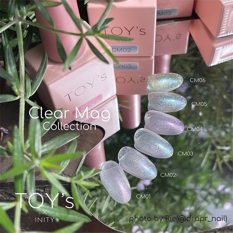 TOY's × INITY クリアマグコレクション クリアオレンジ | Nail Labo