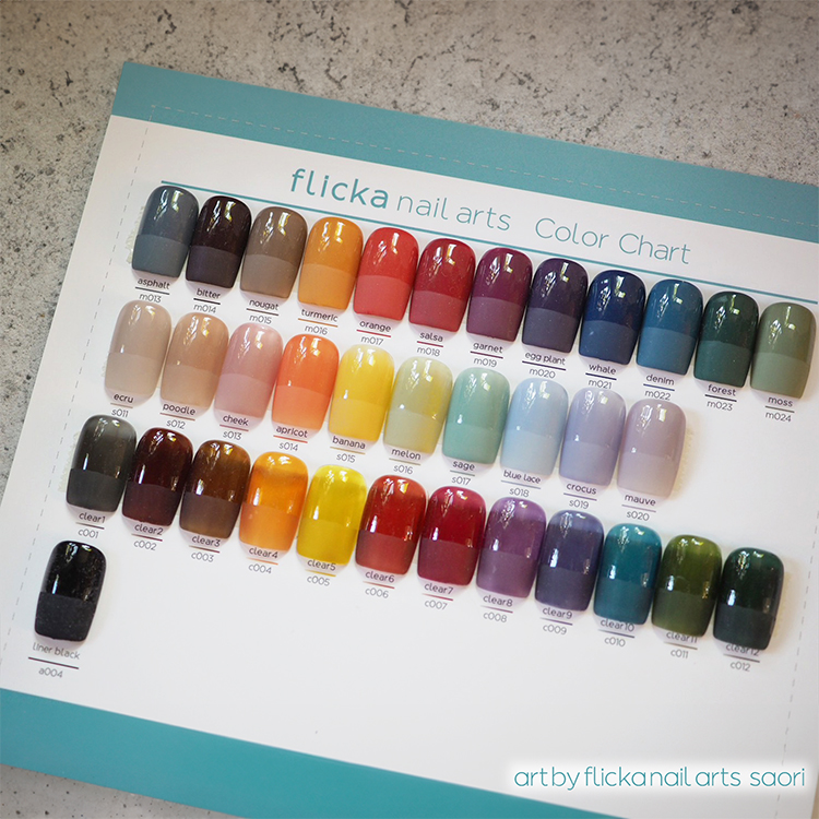 flicka nail arts カラージェル c001 クリア1 | Nail Labo Online Shop