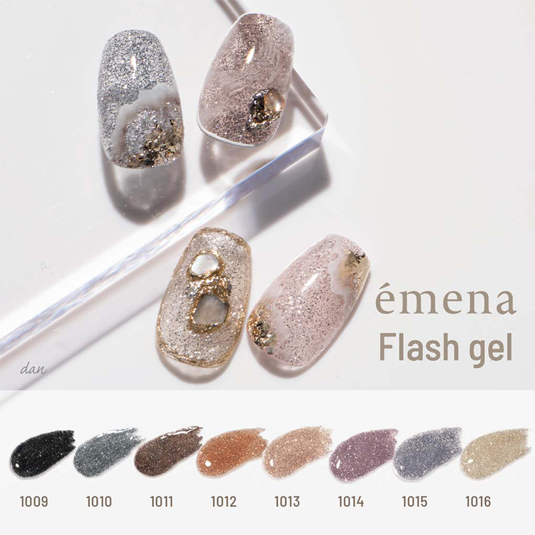 emena フラッシュジェル 5色セット 1012-1016 | Nail Labo Online Shop
