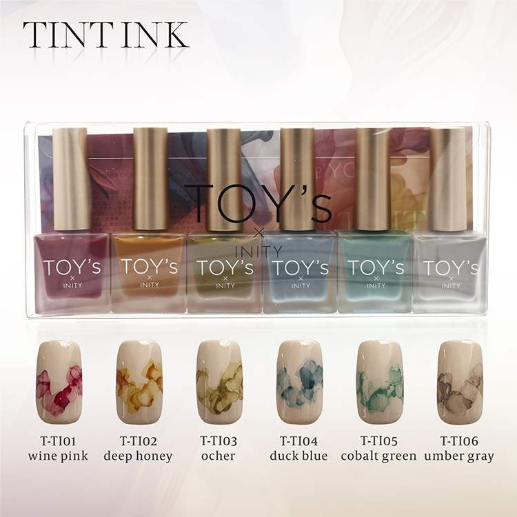 TOY's × INITY ティントインク 6色セット | Nail Labo Online Shop