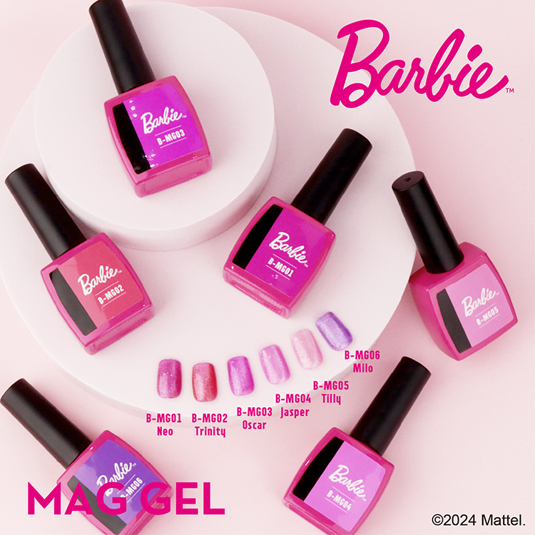 Barbie マグジェル 6色セット | Nail Labo Online Shop ネイルラボ