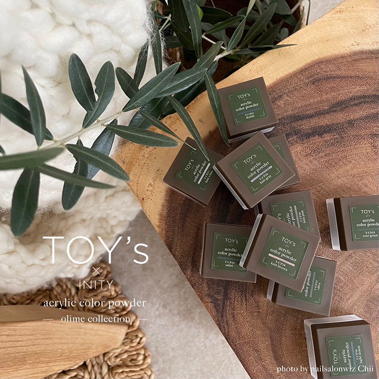 TOY's × INITY アクリルカラーパウダー オリーミーコレクション CP22
