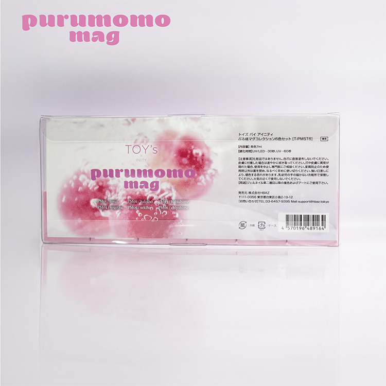 TOY's × INITY ぷる桃マグコレクション 6色セット | Nail Labo Online
