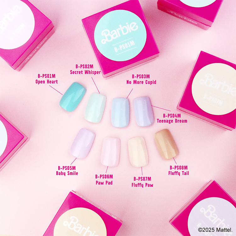 Barbie カラージェル 8色セット | Nail Labo Online Shop ネイルラボ