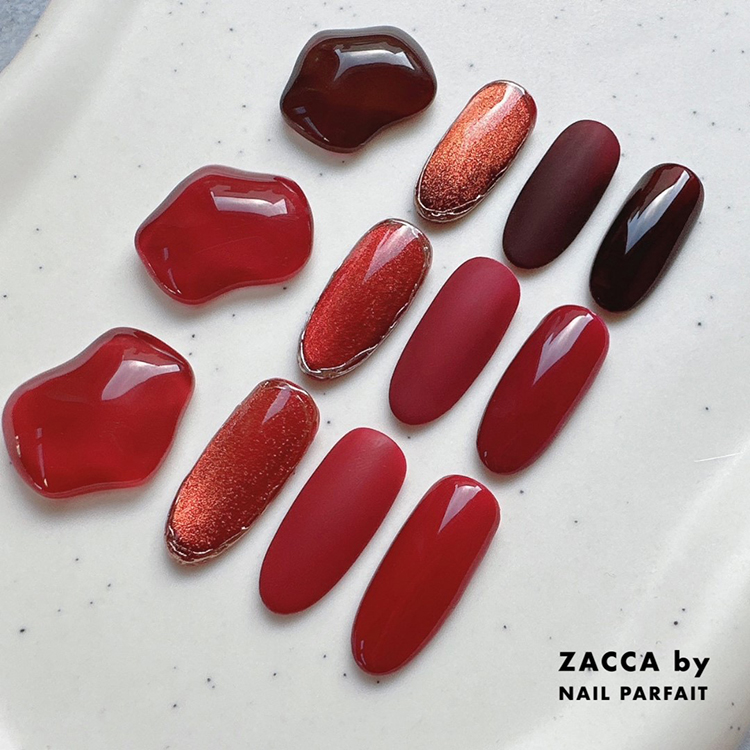 取扱終了 ZACCA by ネイルパフェ カラージェル Tint1情熱のポピー2g