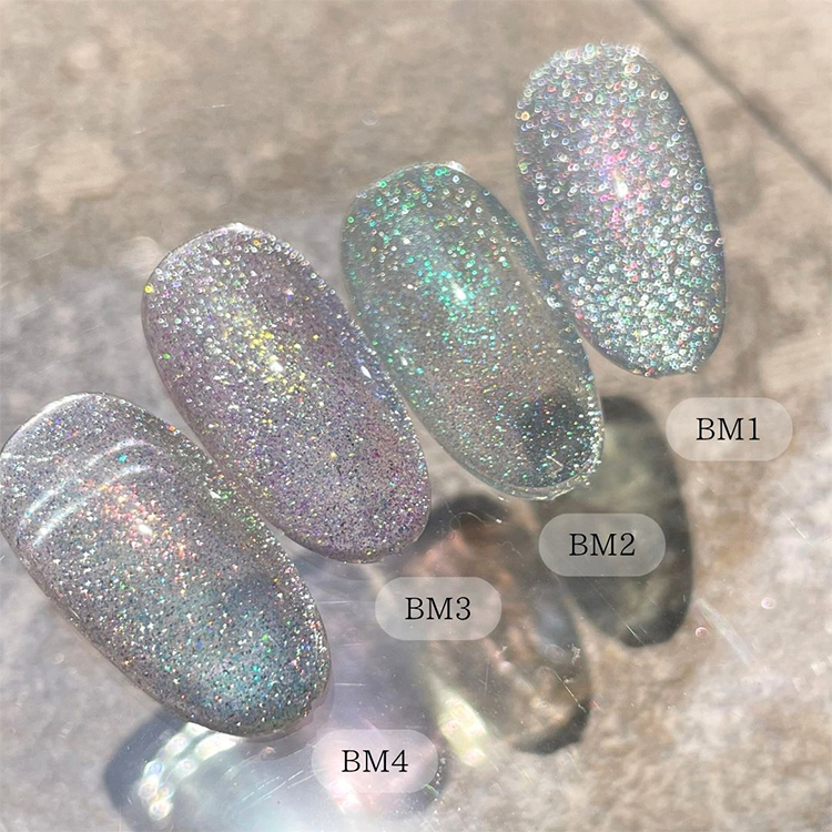 ネイルパフェ アドバンスカラージェル BM3 オーロラパープル 7mL