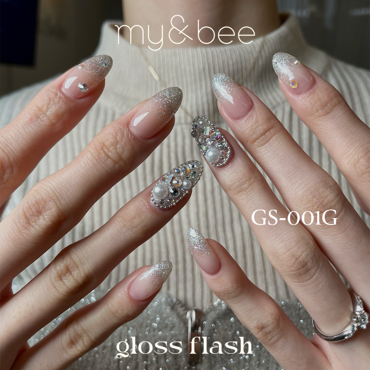 my&bee グロスフラッシュ 001 | Nail Labo Online Shop ネイルラボ