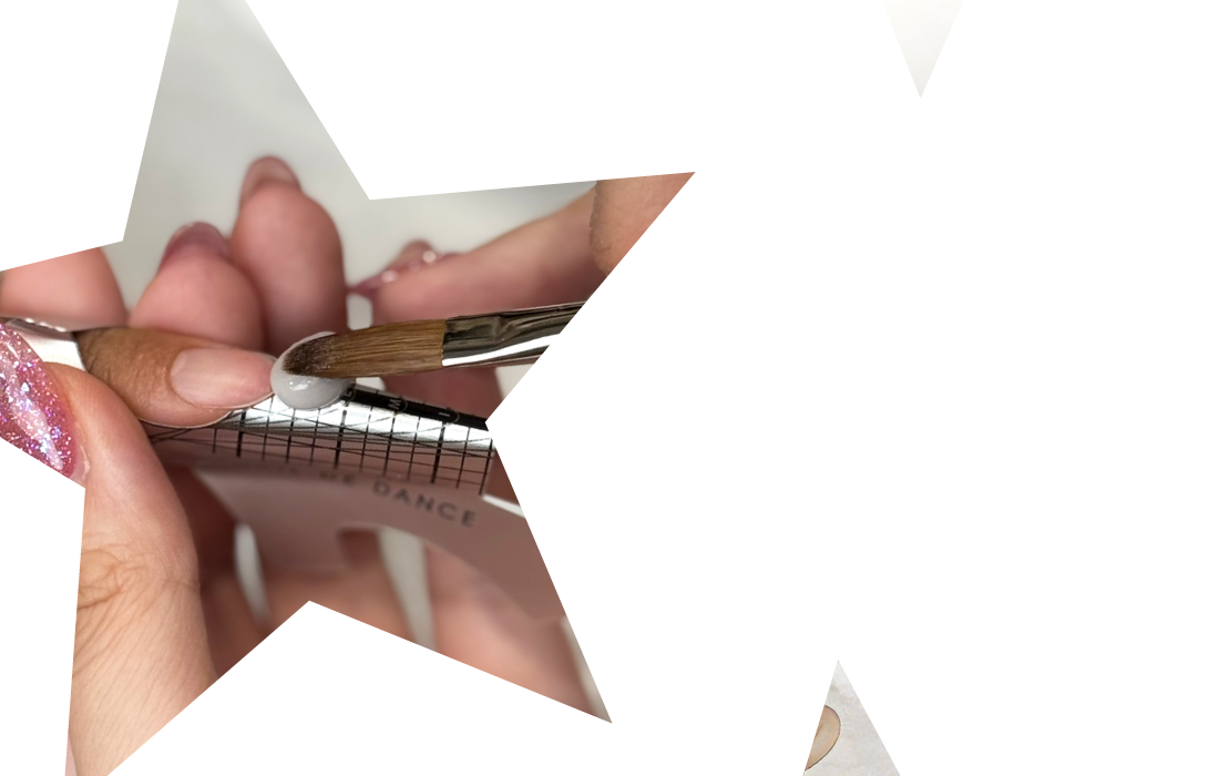 NAIL DE DANCE スカルプチュアブラシ Flat 25th ver. | Nail Labo