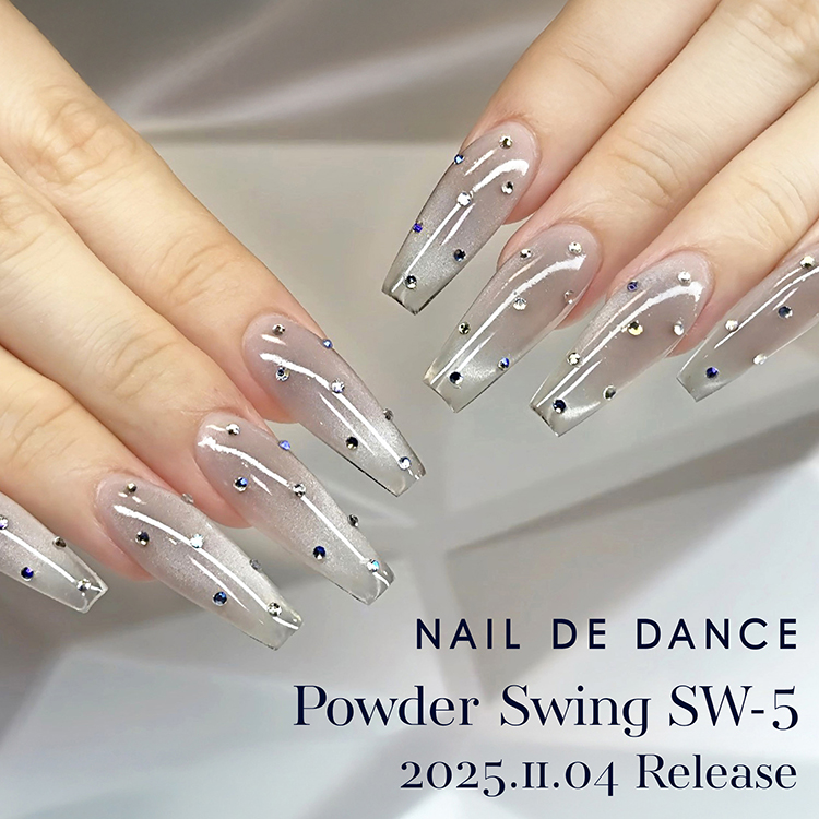 NAIL DE DANCE スカルプチュアブラシ Flat 25th ver. | Nail Labo
