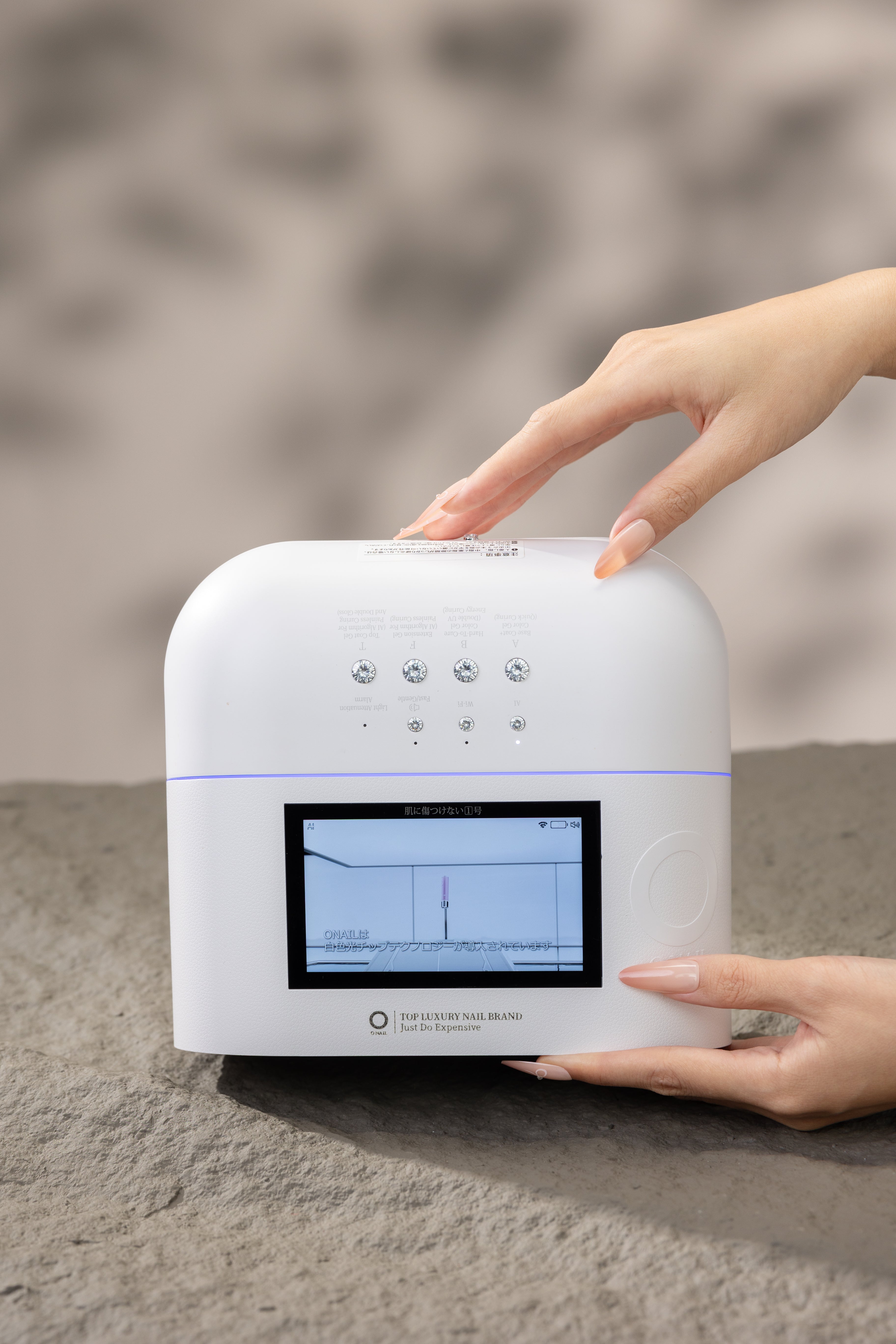 O NAIL AI LED Nail Lamp - White – NAIL SUPPLY HOUSE