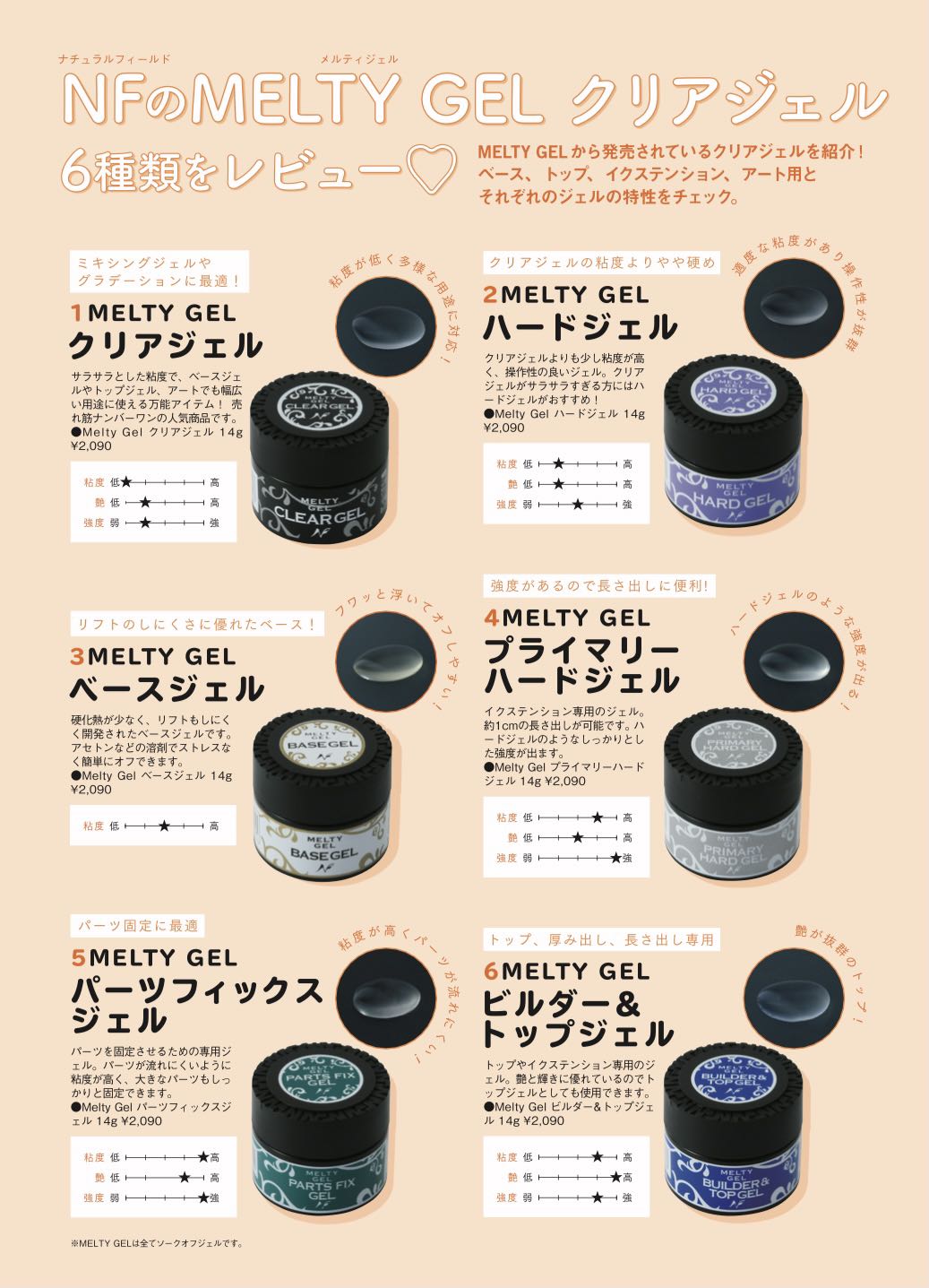 TAT - MELTY GEL - クリアジェル