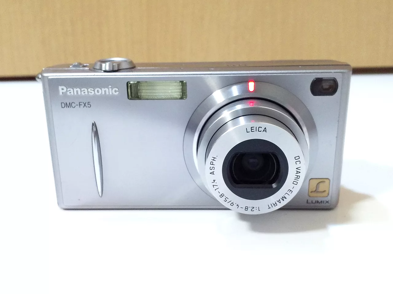 Panasonic LUMIX DMC-FX5 デジタルカメラの説明書 | しばさんのカメラ