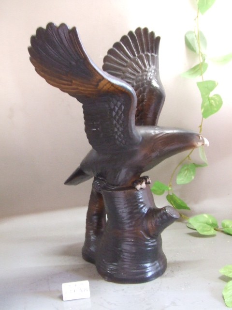 鷹 置物 【鷹匠】｜中村陶器 信楽焼の通販サイト （滋賀/陶器/焼き物