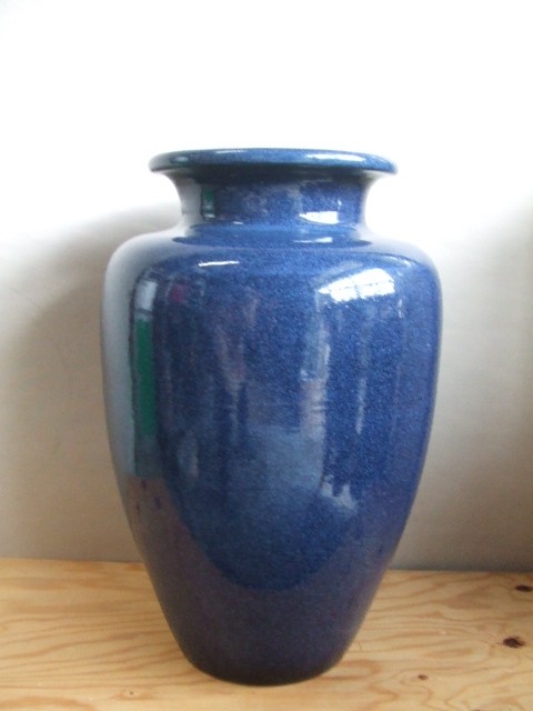 青色陶器花瓶 円筒形 九谷焼 青の陶器 花瓶 2025年最新】Yahoo