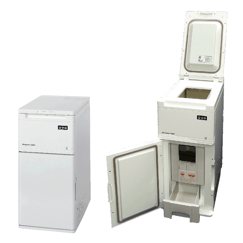 静岡製機保冷米びつ 愛妻庫 KSX-15｜白米15kg収納｜白米を冷やして保存