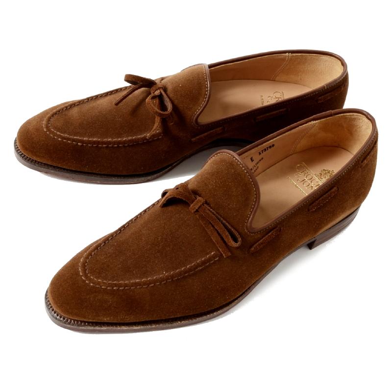 Crockett＆Jones クロケット＆ジョーンズ WENDOVER SNUFFSUEDE リボン