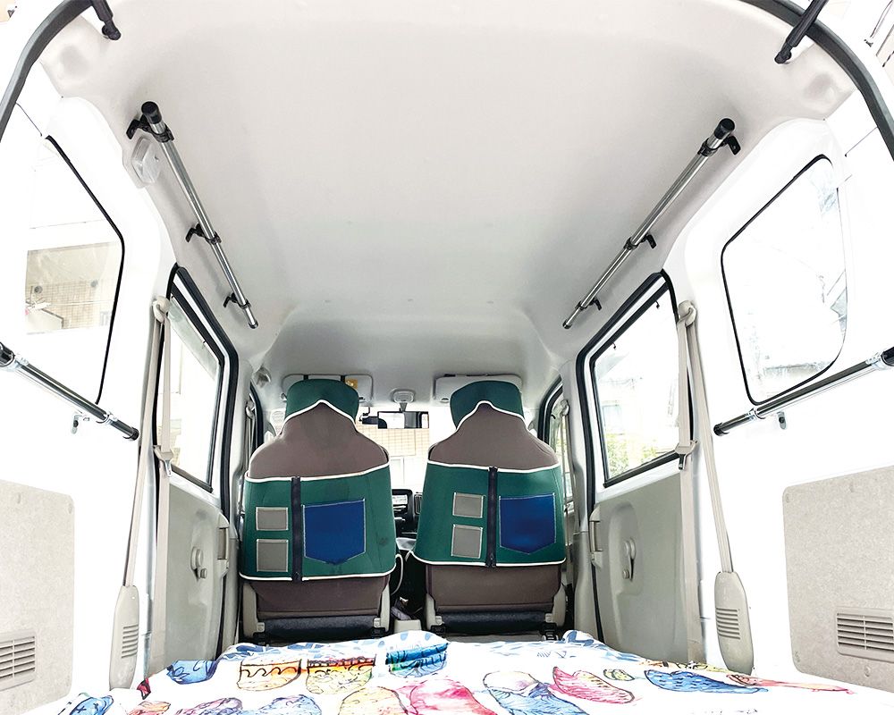 エブリイ DA17W・DA17V サイドバー 左右2本セット マツダスクラムバン