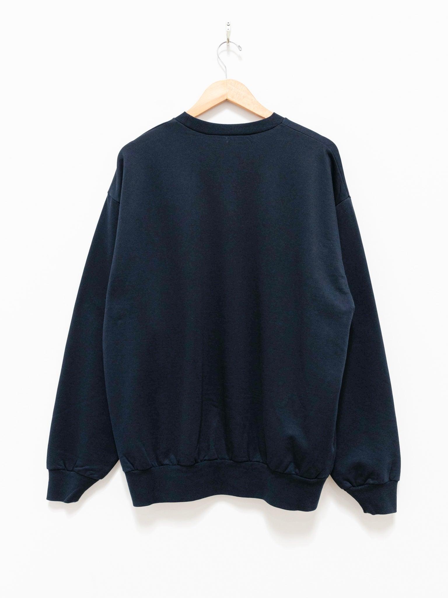 Namu Shop - Auralee Elastic High Gauge Sweat Pullover - Dark Navy