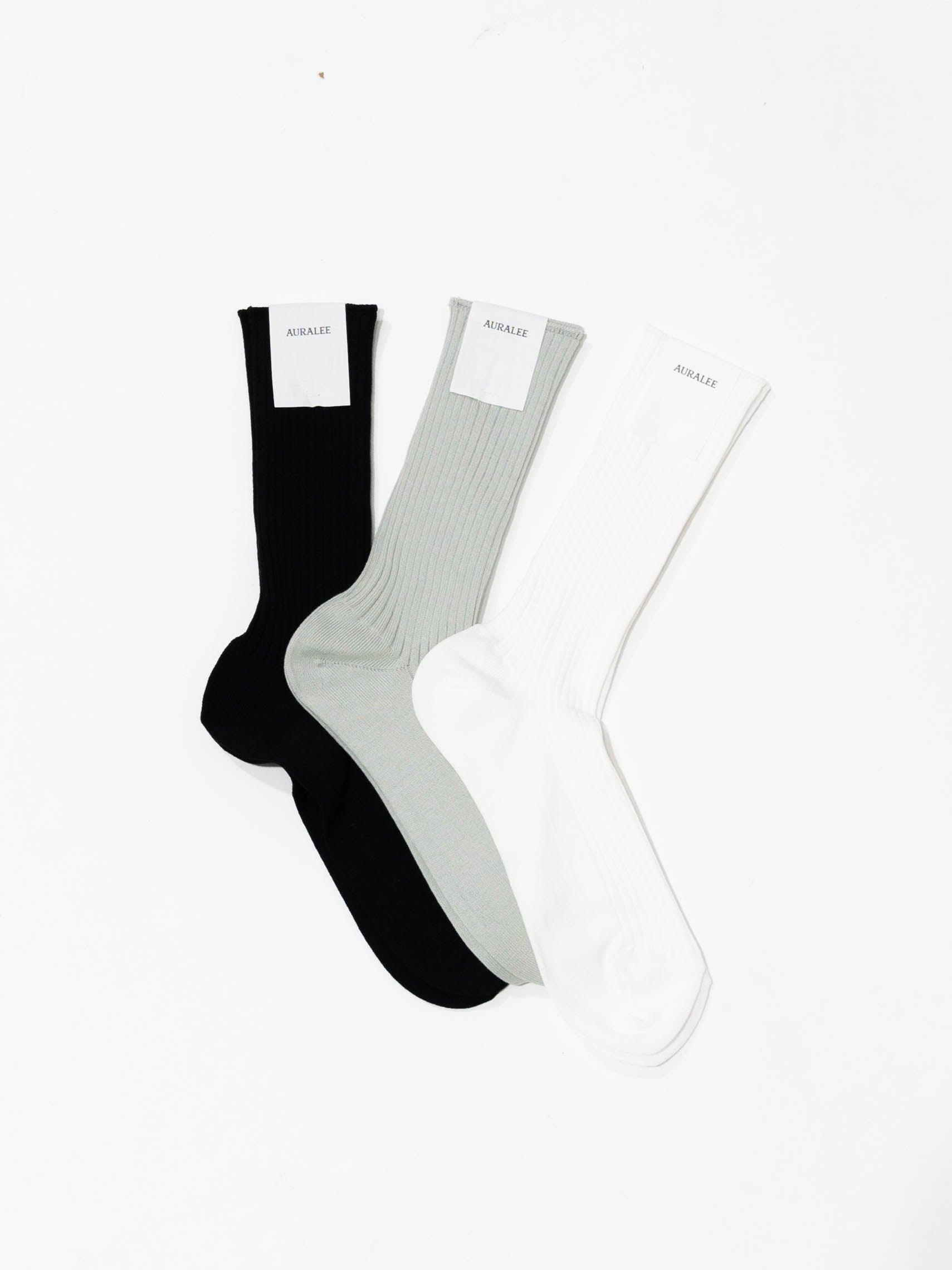 Namu Shop - Auralee Giza High Gauge Sox (Women's)