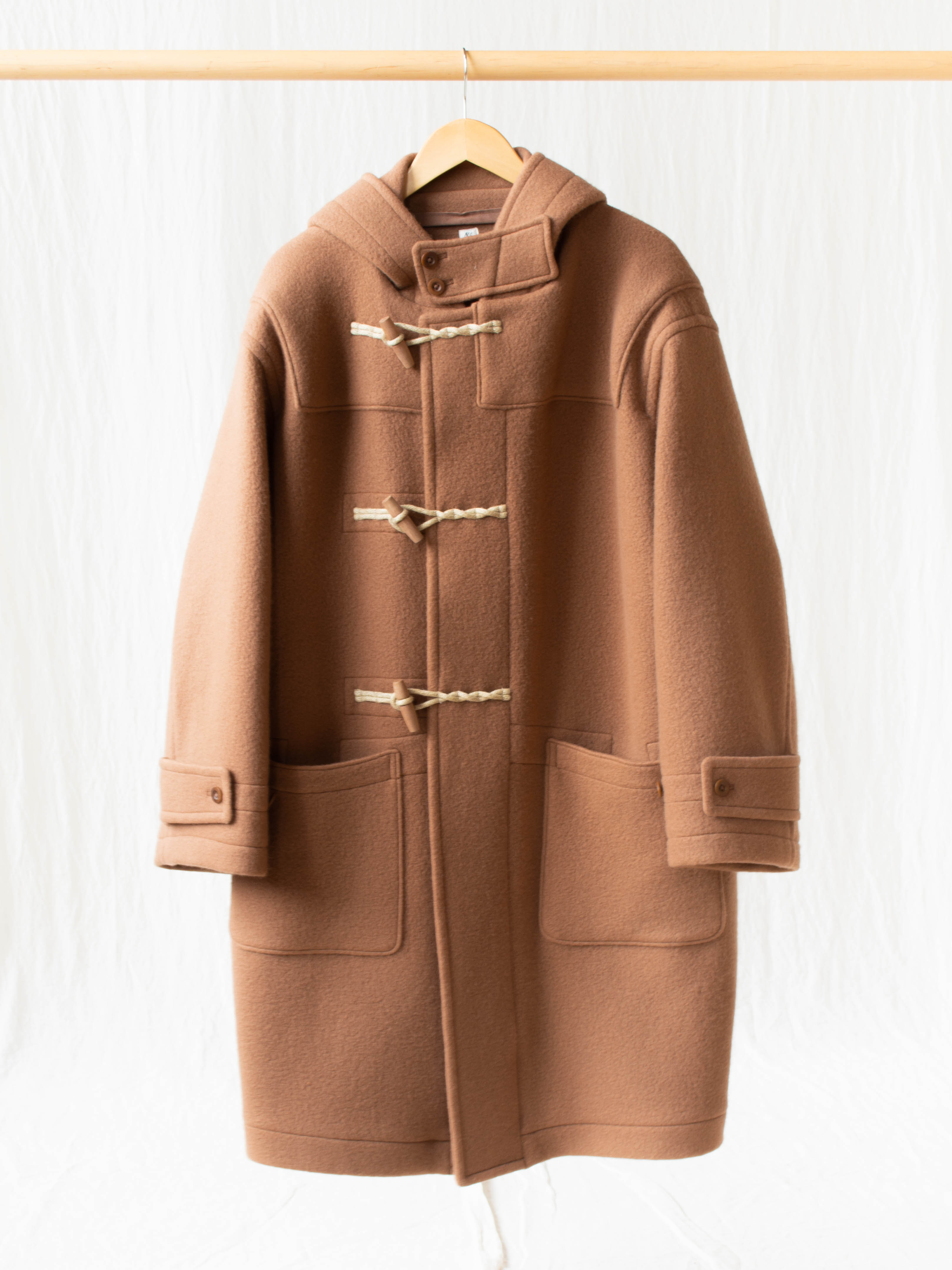Namu Shop - Kaptain Sunshine Duffle Coat - Red Brown