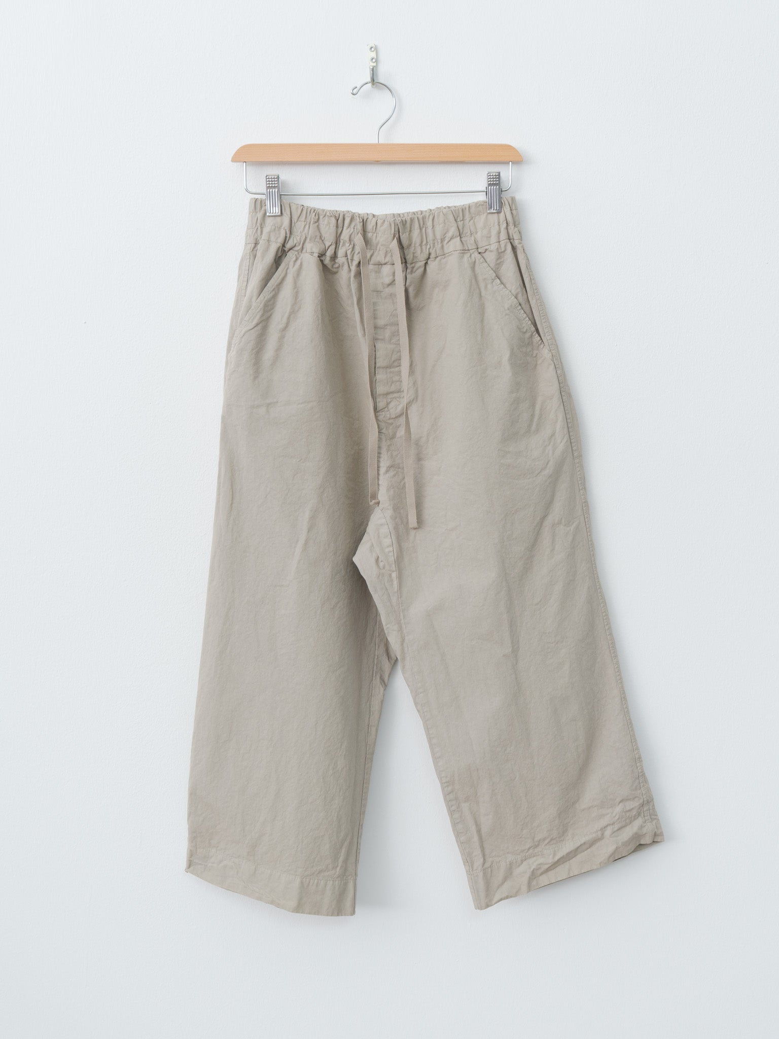 Namu Shop - Album di Famiglia Wide & Short Trousers CC - Stone