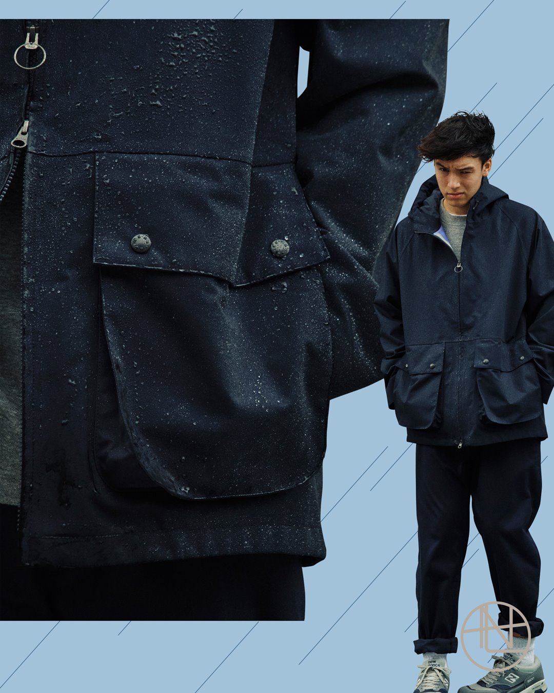 nanamica / 代官山のナナミカくん﻿ ﻿第三十回 「雨風でも快適な